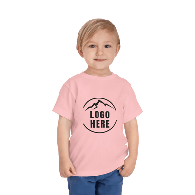 Custom Girls' Toddler Bella + Canvas Printed Cotton T-Shirt