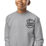 Custom Boys' Toddler Gildan Embroidered Crewneck Sweatshirt - Arklavo