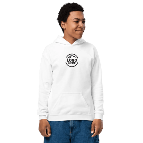 Custom Kids' Gildan Embroidered Pullover Hoodie - Arklavo