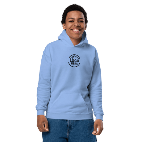 Custom Kids' Gildan Embroidered Pullover Hoodie - Arklavo