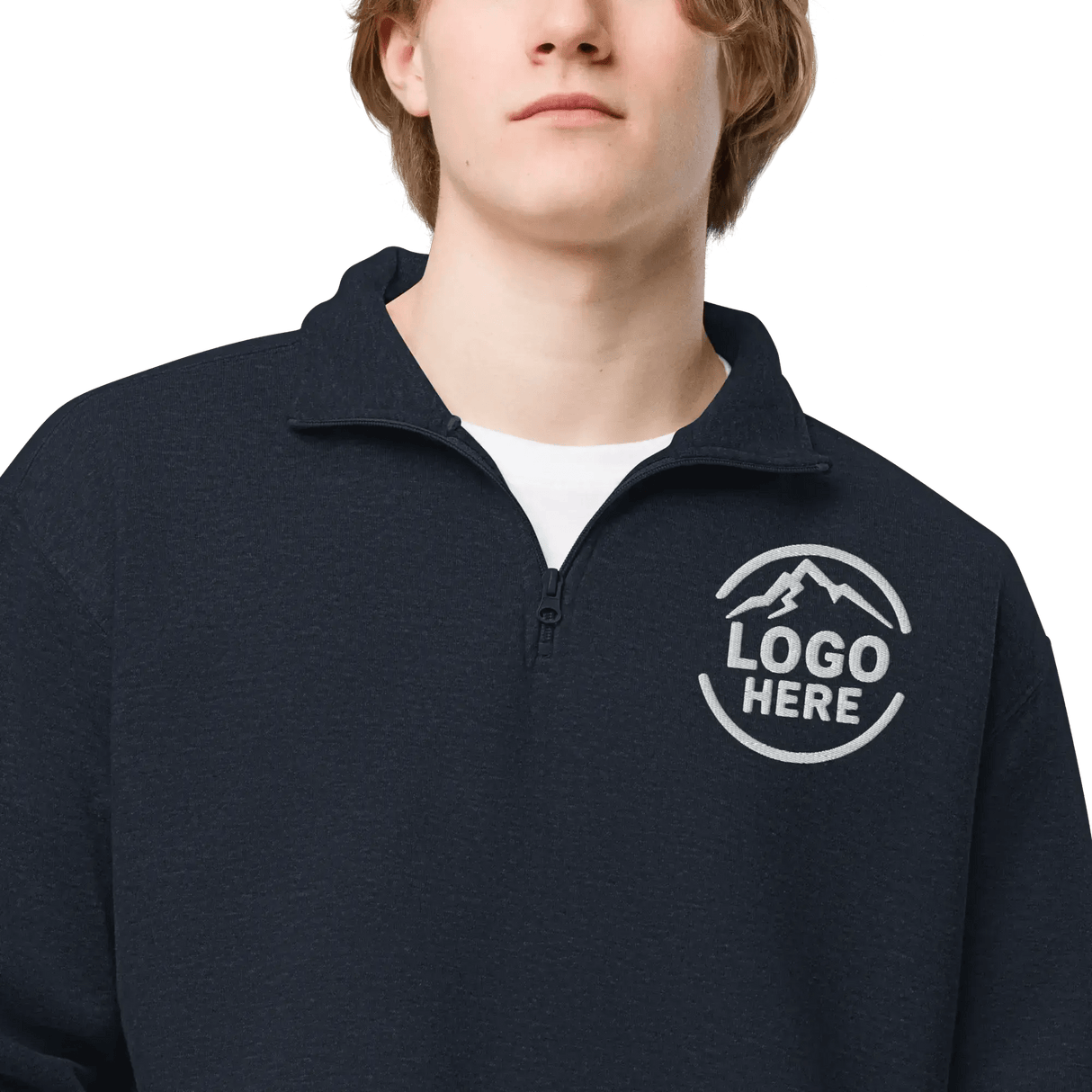 Custom Men's Cotton Heritage Embroidered T-Shirt - Arklavo