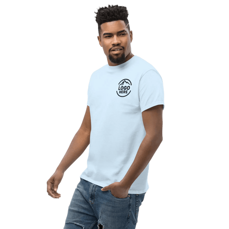 Custom Men's Gildan Embroidered Crewneck T-Shirt - Arklavo