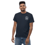 Custom Men's Gildan Embroidered Crewneck T-Shirt - Arklavo