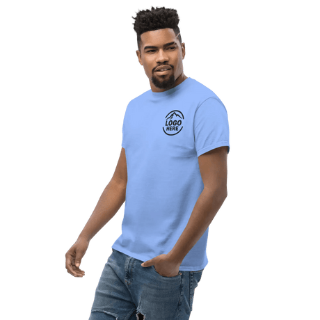 Custom Men's Gildan Embroidered Crewneck T-Shirt - Arklavo