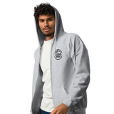 Custom Men's Gildan Embroidered Heavyweight Zip Hoodie - Arklavo