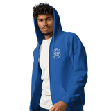 Custom Men's Gildan Embroidered Heavyweight Zip Hoodie - Arklavo