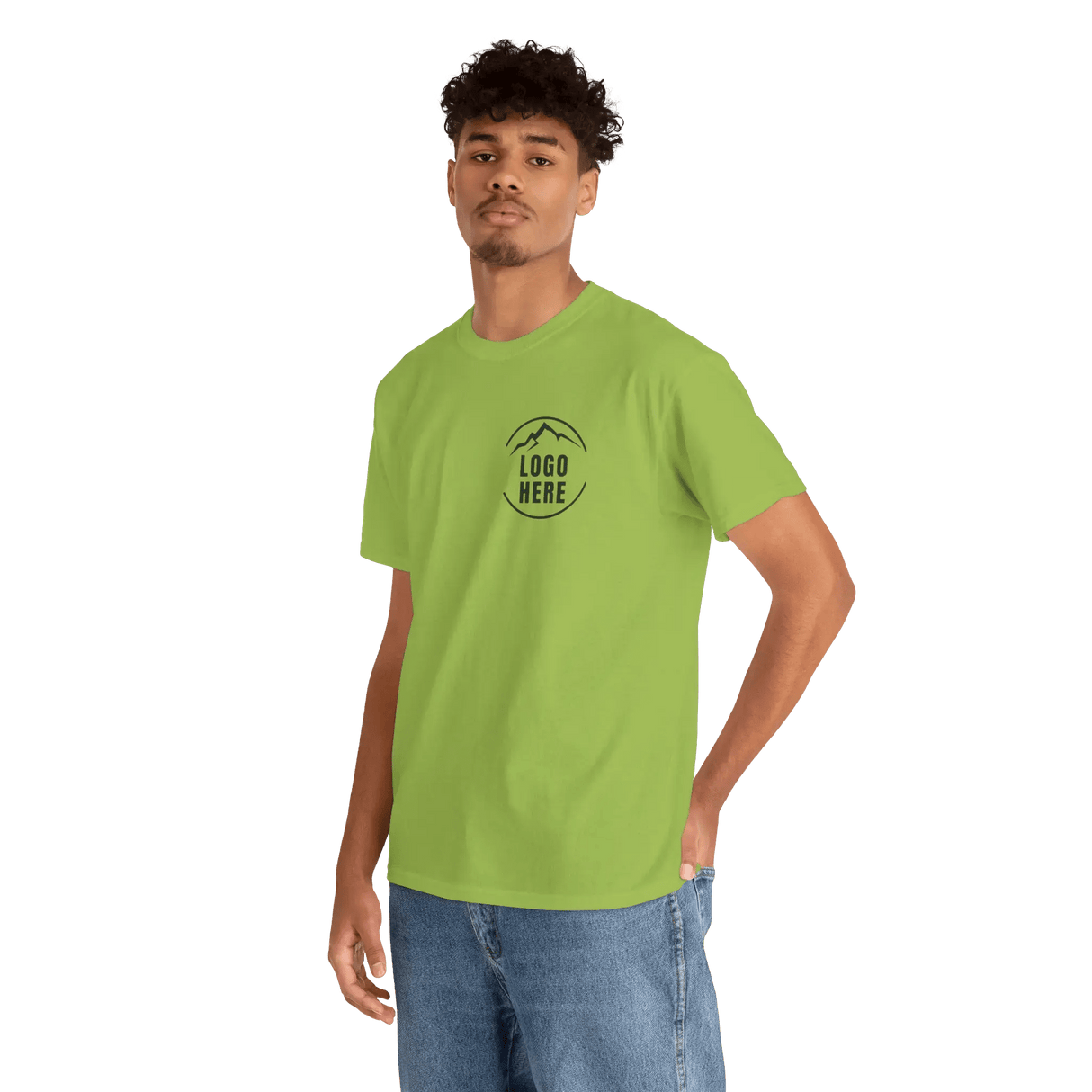Custom Men's Gildan Printed Crewneck T-Shirt - Arklavo