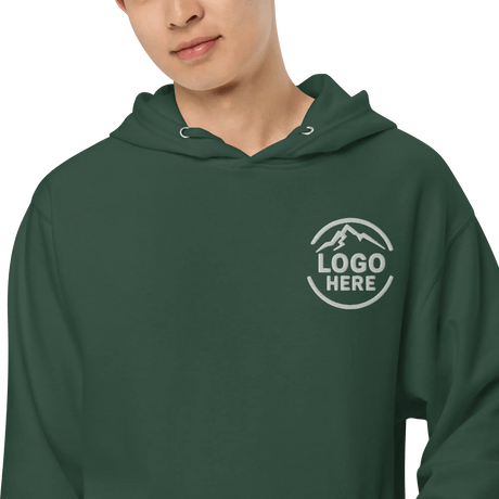 Custom Men's Jerzees Embroidered Heavyweight Pullover Hoodie - Arklavo