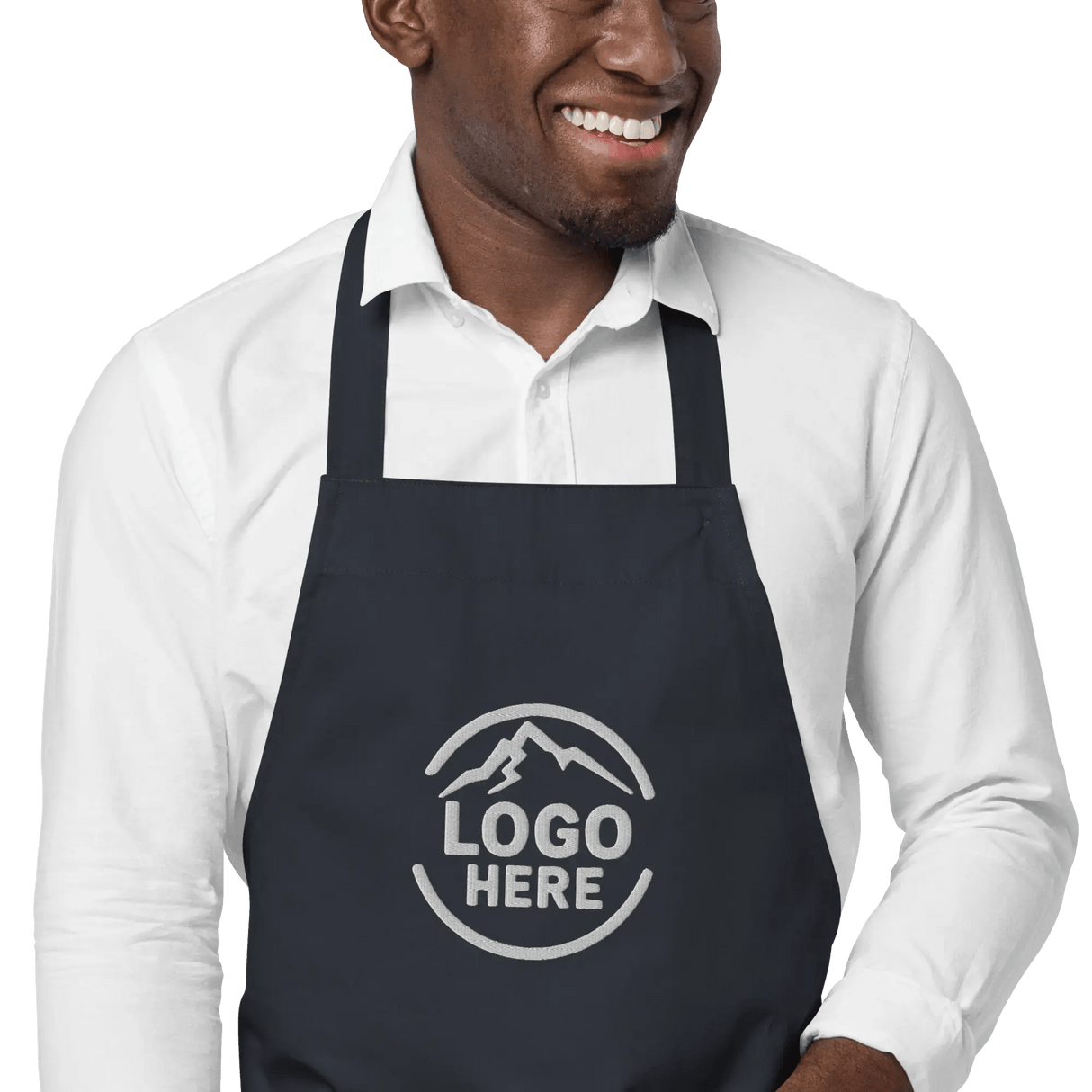 Custom Men's SOL'S Embroidered Apron - Arklavo