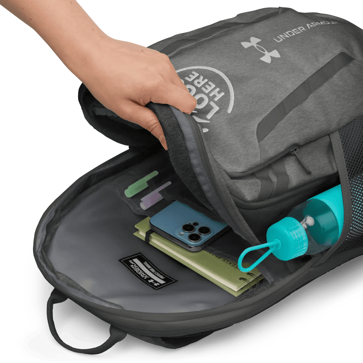 Custom Kids' Under Armour Embroidered Backpack - Arklavo