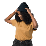 Custom Women's Atlantis Embroidered Beanie - Arklavo