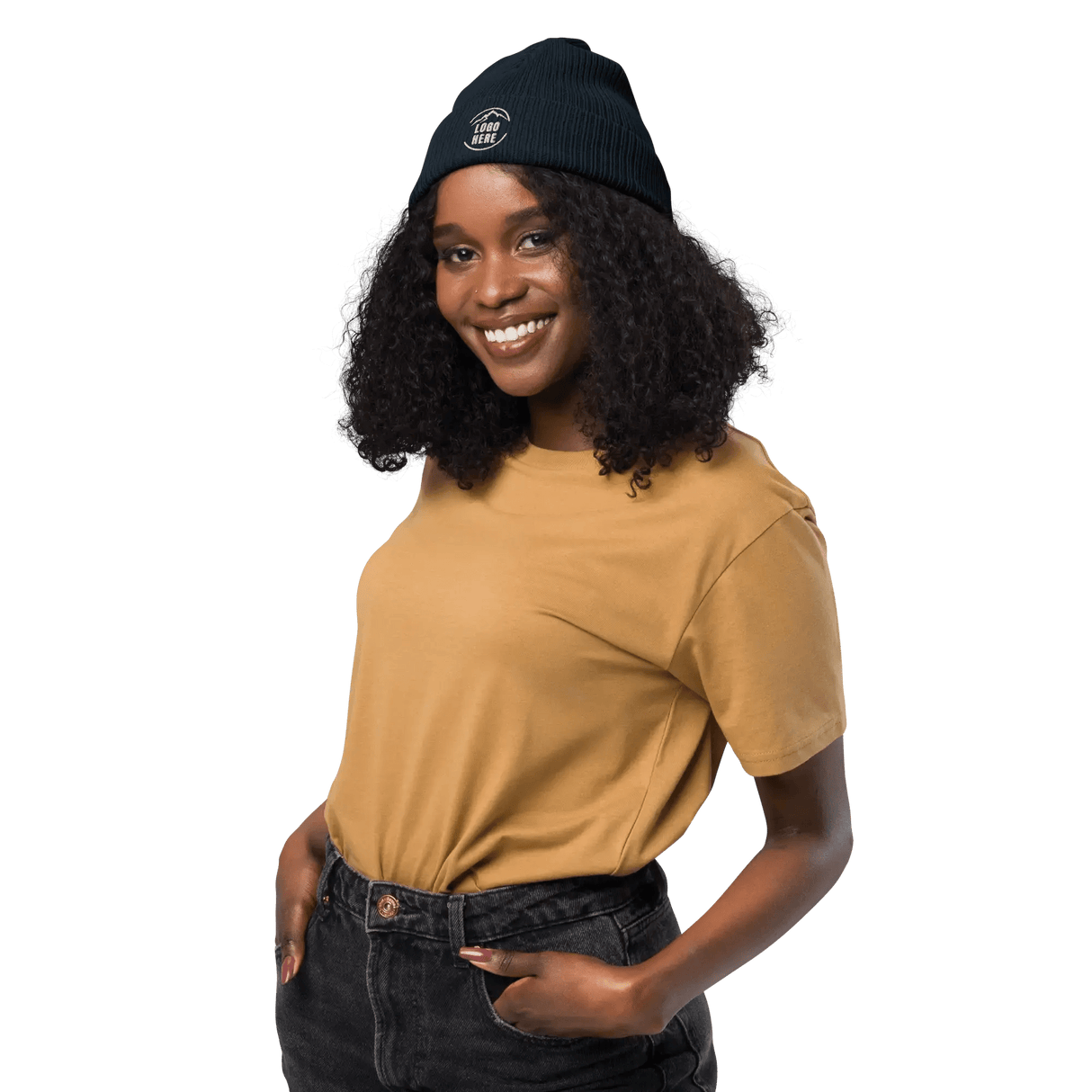 Custom Women's Atlantis Embroidered Beanie - Arklavo
