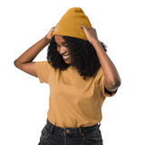 Custom Women's Atlantis Embroidered Beanie - Arklavo