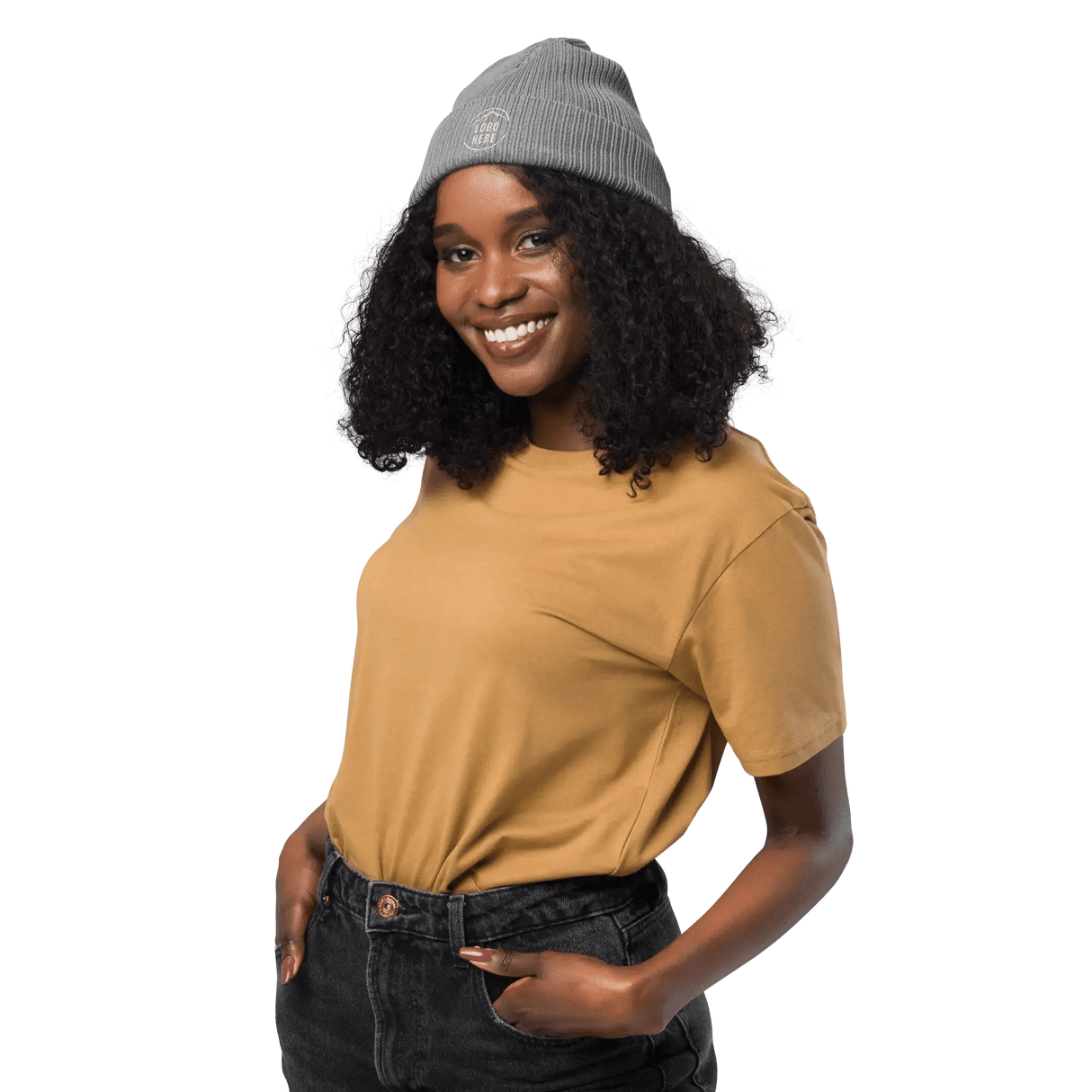 Custom Women's Atlantis Embroidered Beanie - Arklavo