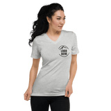Custom Women's Bella + Canvas Printed V - Neck T-Shirt - Arklavo