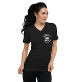 Custom Women's Bella + Canvas Printed V - Neck T-Shirt - Arklavo