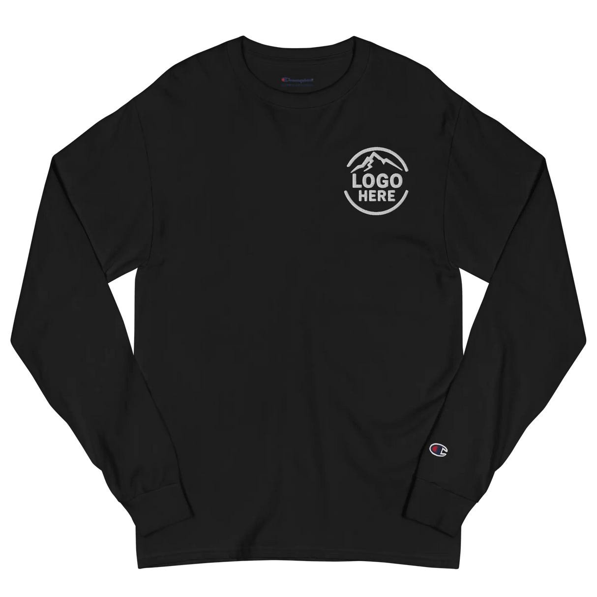 Custom Women's Champion Embroidered Long Sleeve T-Shirt - Arklavo