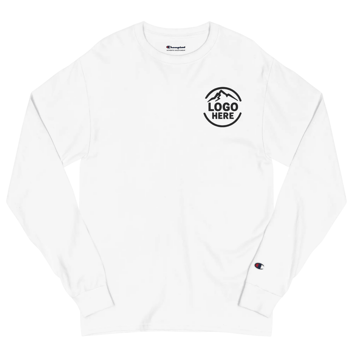 Custom Women's Champion Embroidered Long Sleeve T-Shirt - Arklavo
