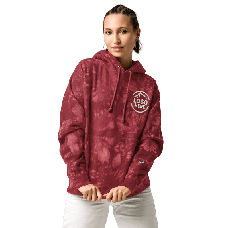 Custom Women's Champion Embroidered Pullover Hoodie - Arklavo