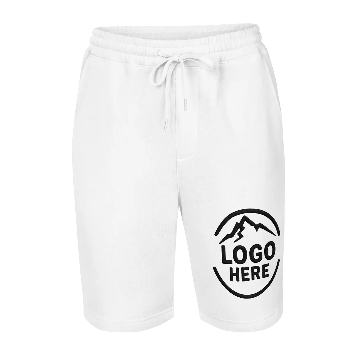 Custom Women's Embroidered Fleece Shorts - Arklavo