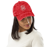 Custom Women's Otto Cap Embroidered Washed Cotton Cap - Arklavo