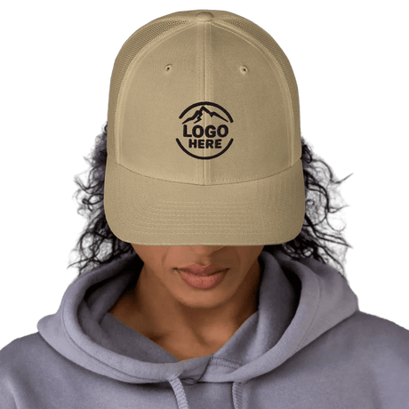 Custom Women's Yupoong Embroidered Retro Trucker Hat - Arklavo