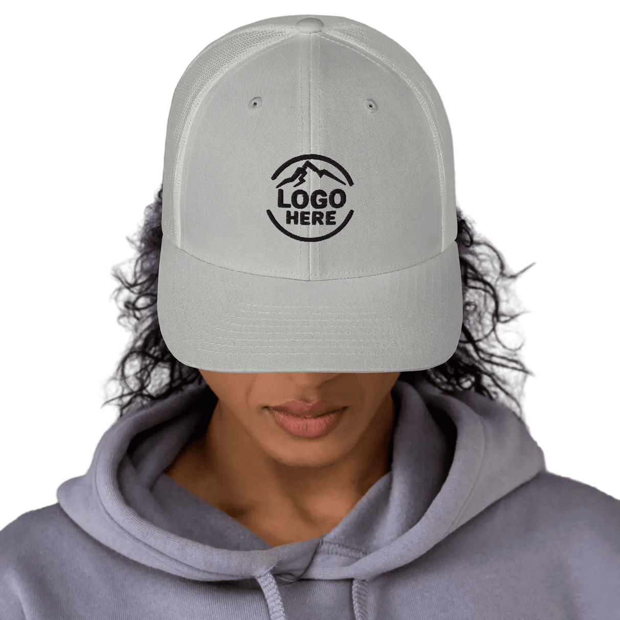 Custom Women's Yupoong Embroidered Retro Trucker Hat - Arklavo