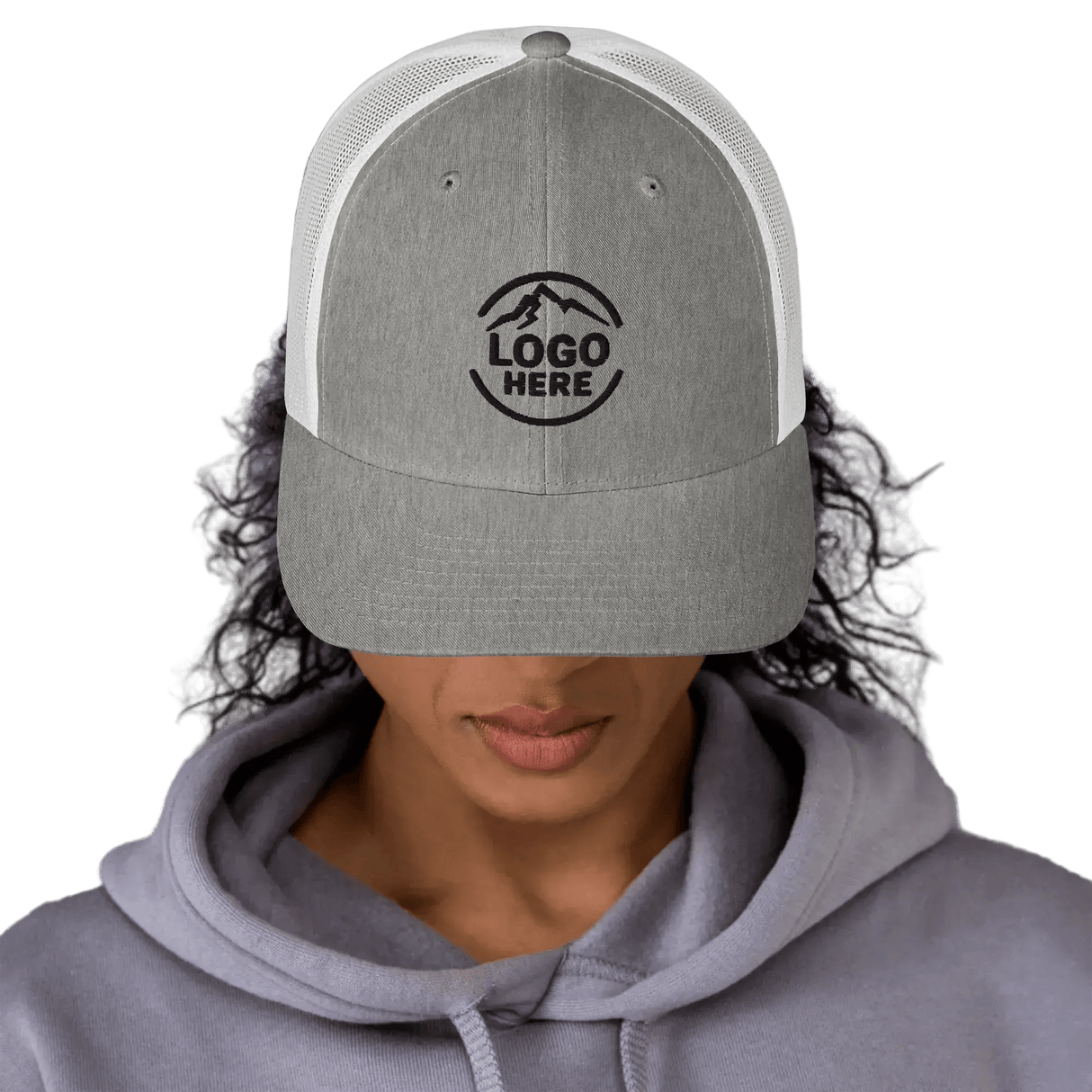 Custom Women's Yupoong Embroidered Retro Trucker Hat - Arklavo