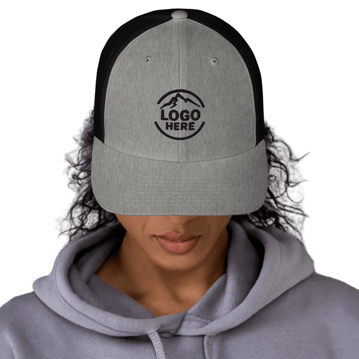 Custom Women's Yupoong Embroidered Retro Trucker Hat - Arklavo