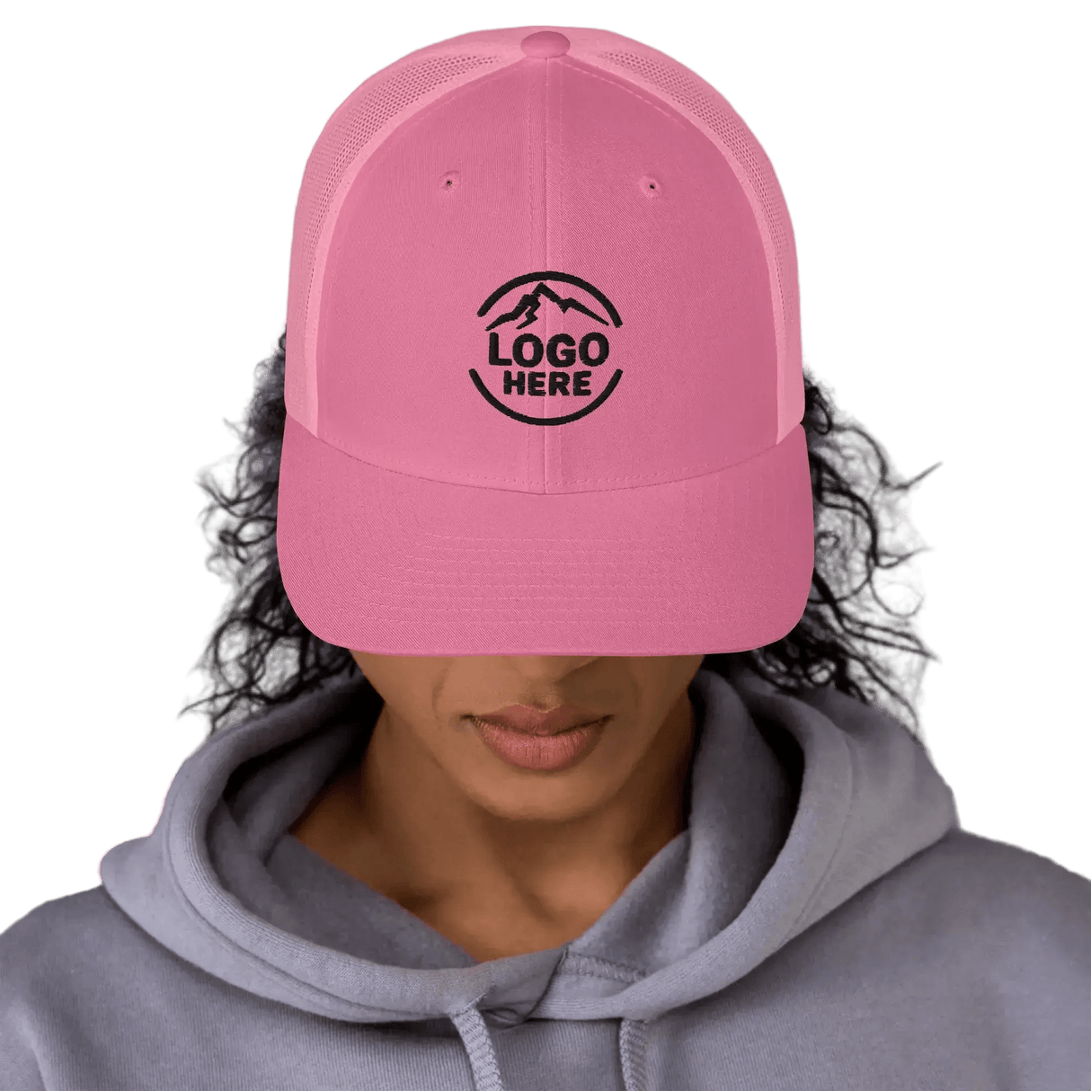 Custom Women's Yupoong Embroidered Retro Trucker Hat - Arklavo