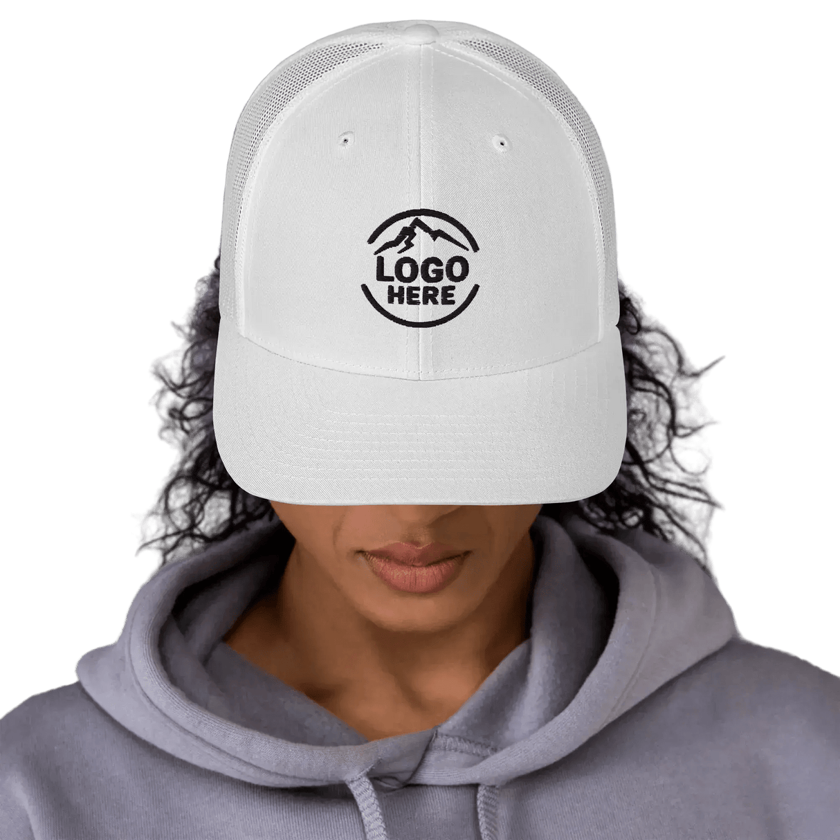 Custom Women's Yupoong Embroidered Retro Trucker Hat - Arklavo