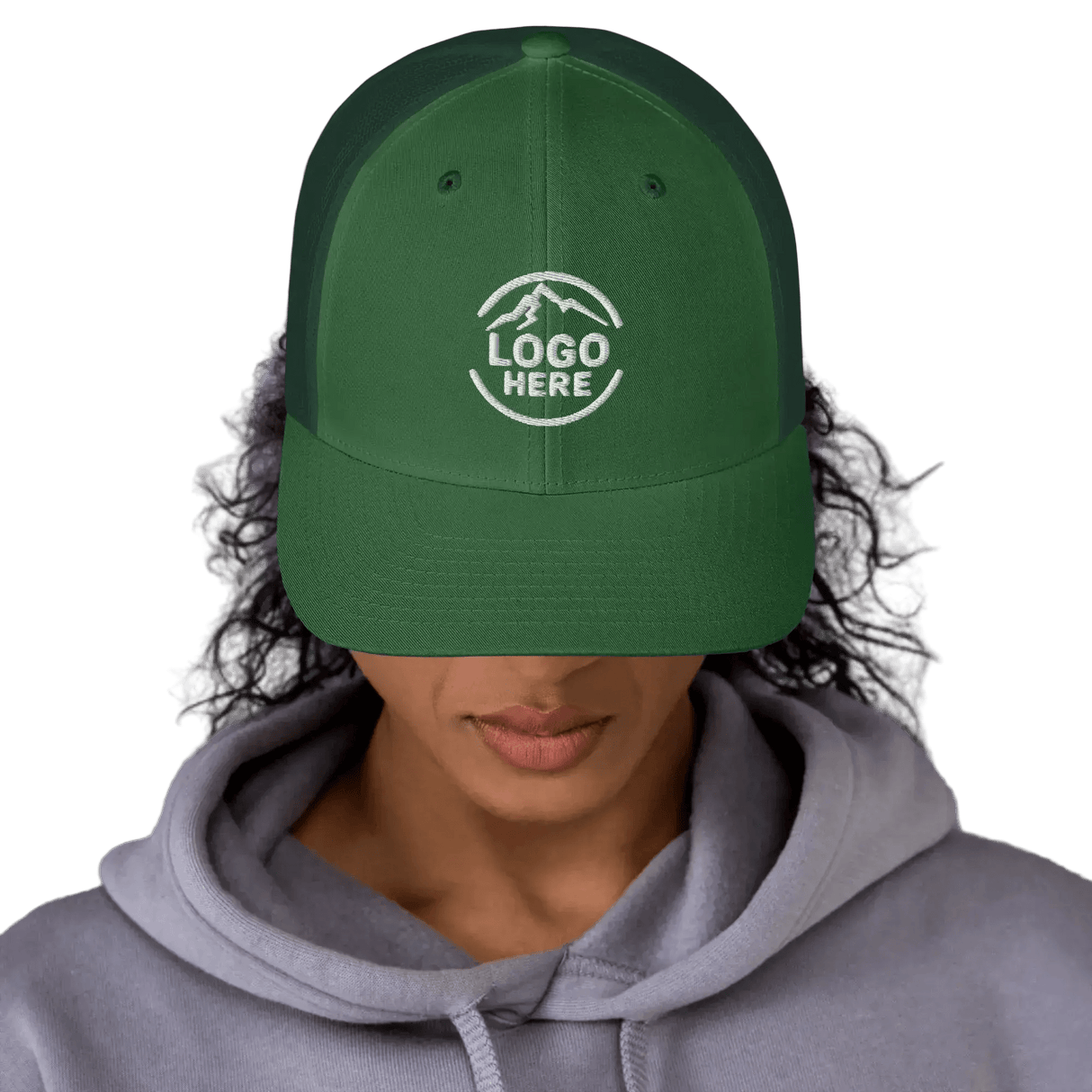 Custom Women's Yupoong Embroidered Retro Trucker Hat - Arklavo