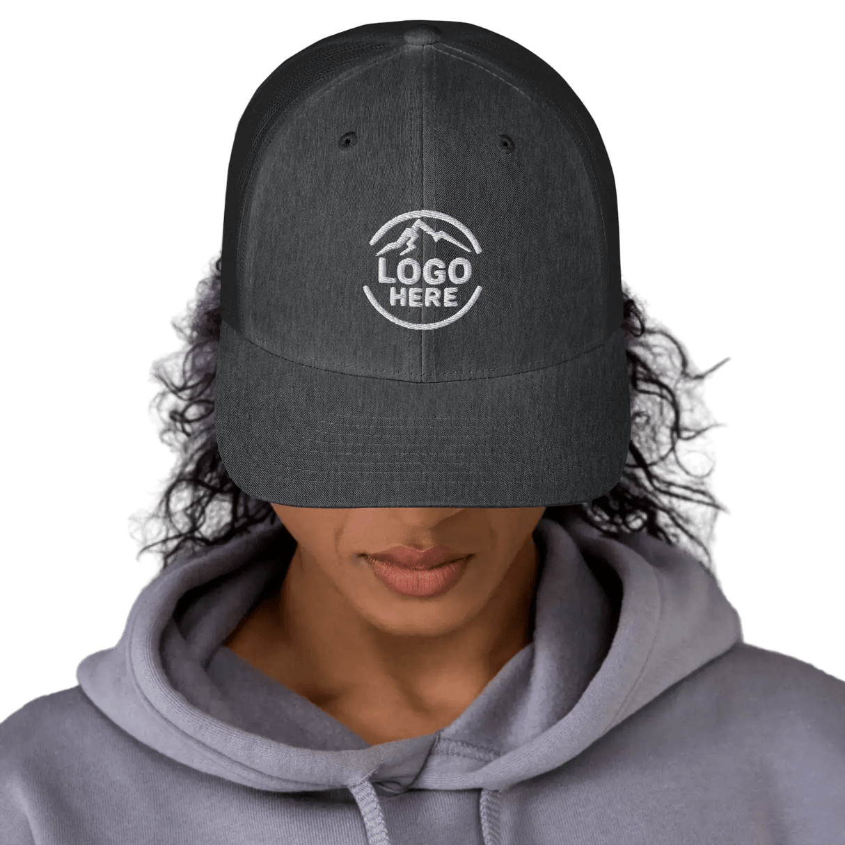 Custom Women's Yupoong Embroidered Retro Trucker Hat - Arklavo