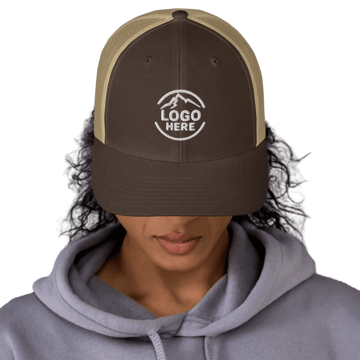 Custom Women's Yupoong Embroidered Retro Trucker Hat - Arklavo