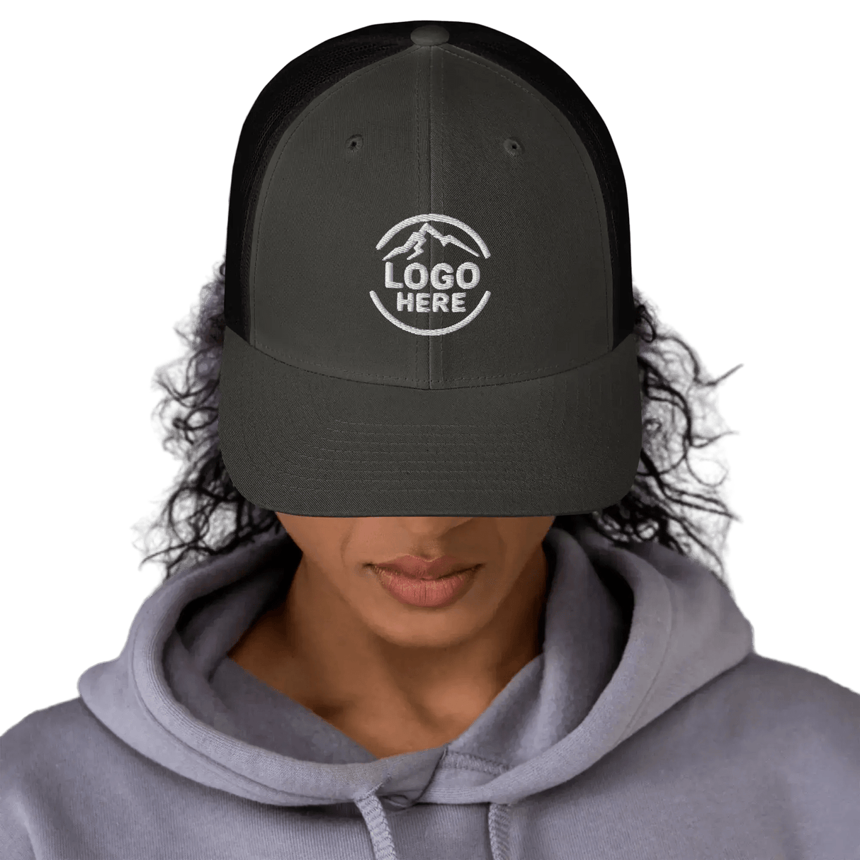 Custom Women's Yupoong Embroidered Retro Trucker Hat - Arklavo