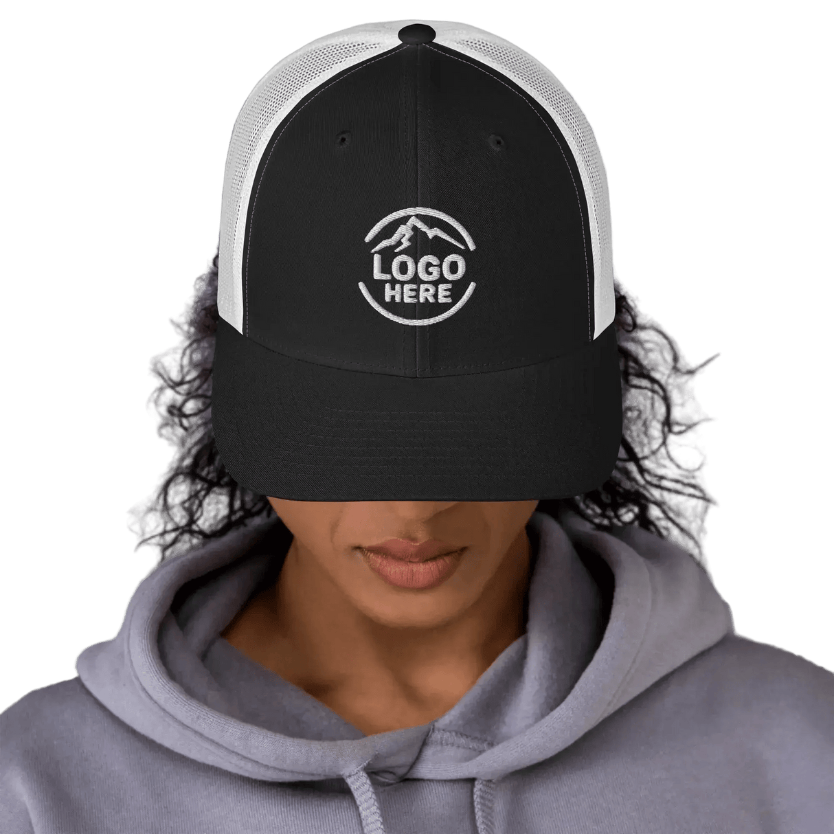 Custom Women's Yupoong Embroidered Retro Trucker Hat - Arklavo