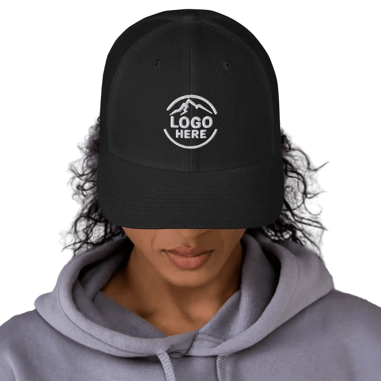 Custom Women's Yupoong Embroidered Retro Trucker Hat - Arklavo