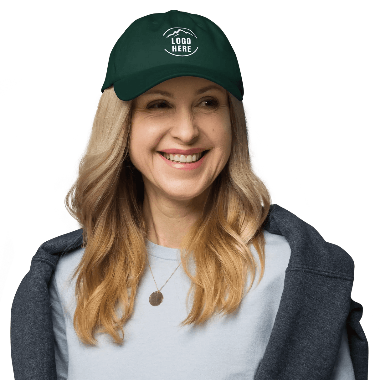 Custom Women's Yupoong Printed Dad Hat - Arklavo