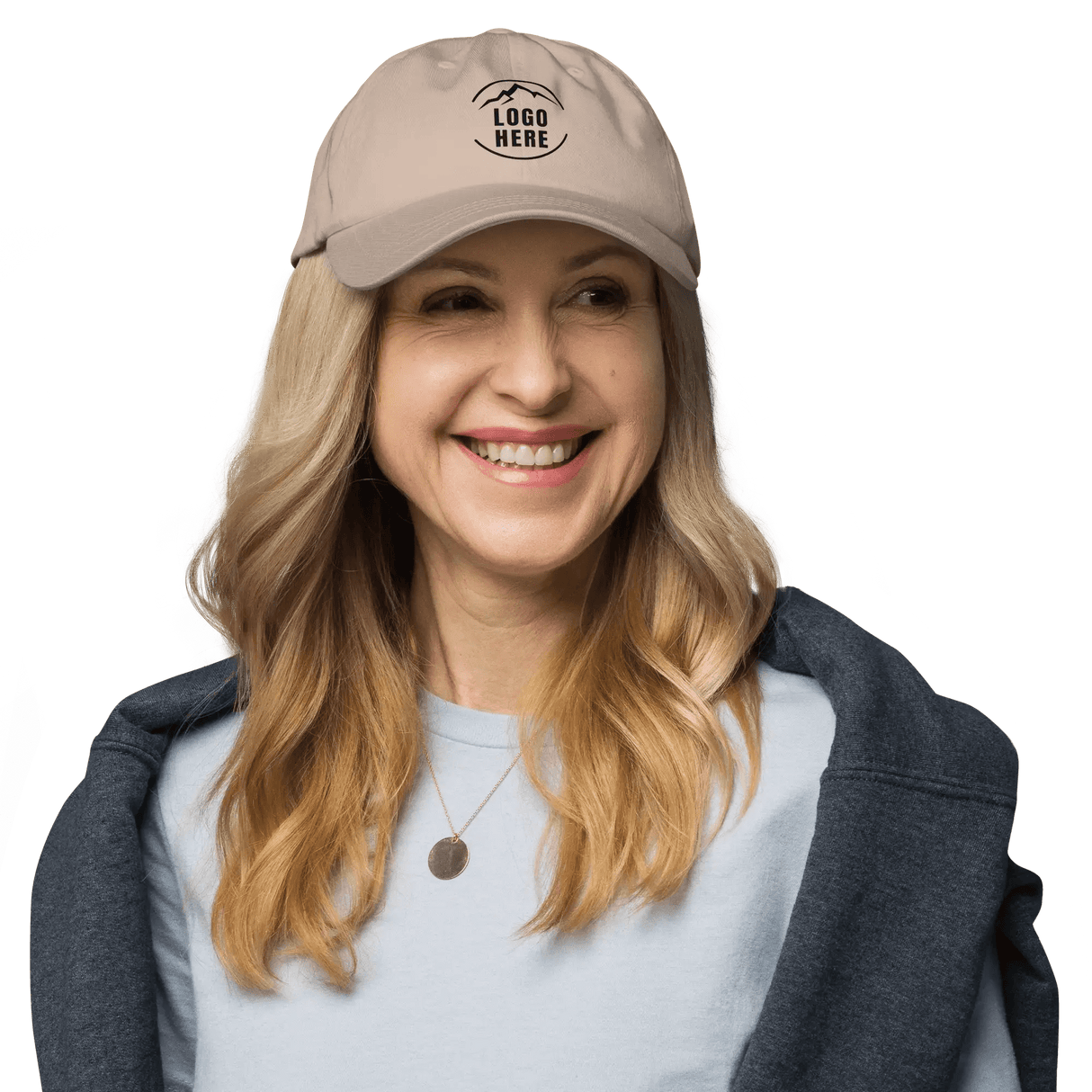 Custom Women's Yupoong Embroidered Dad Hat - Arklavo