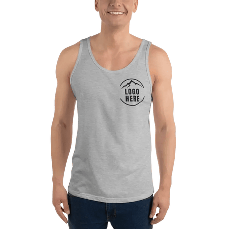 Custom Men's Bella + Canvas Printed Cotton Tank Top - Arklavo