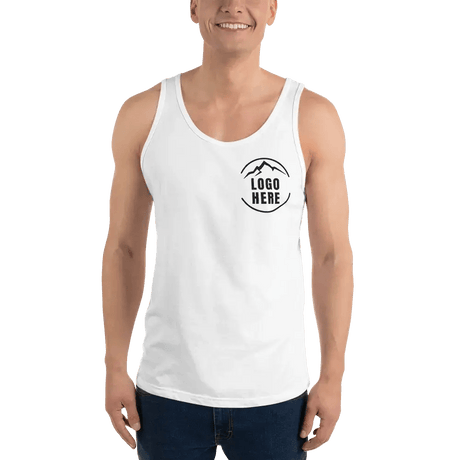 Custom Men's Bella + Canvas Printed Cotton Tank Top - Arklavo