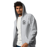 Custom Men's Gildan Embroidered Fleece Zip Hoodie - Arklavo