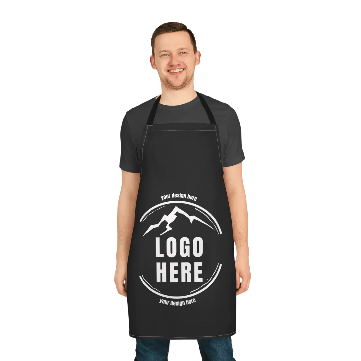 Custom Men's Printed Apron - Arklavo