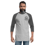 Custom Men's Tultex Embroidered Raglan Baseball Shirt - Arklavo
