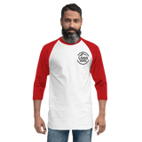 Custom Men's Tultex Embroidered Raglan Baseball Shirt - Arklavo