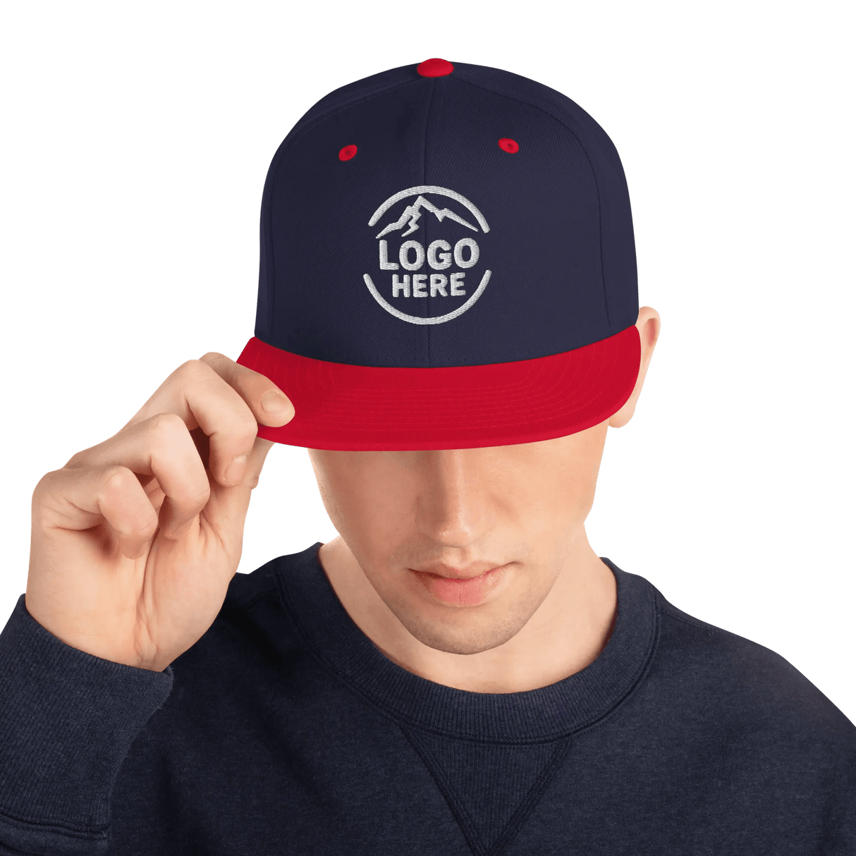 Custom Men's Yupoong Embroidered Snapback - Arklavo