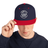 Custom Men's Yupoong Embroidered Snapback - Arklavo