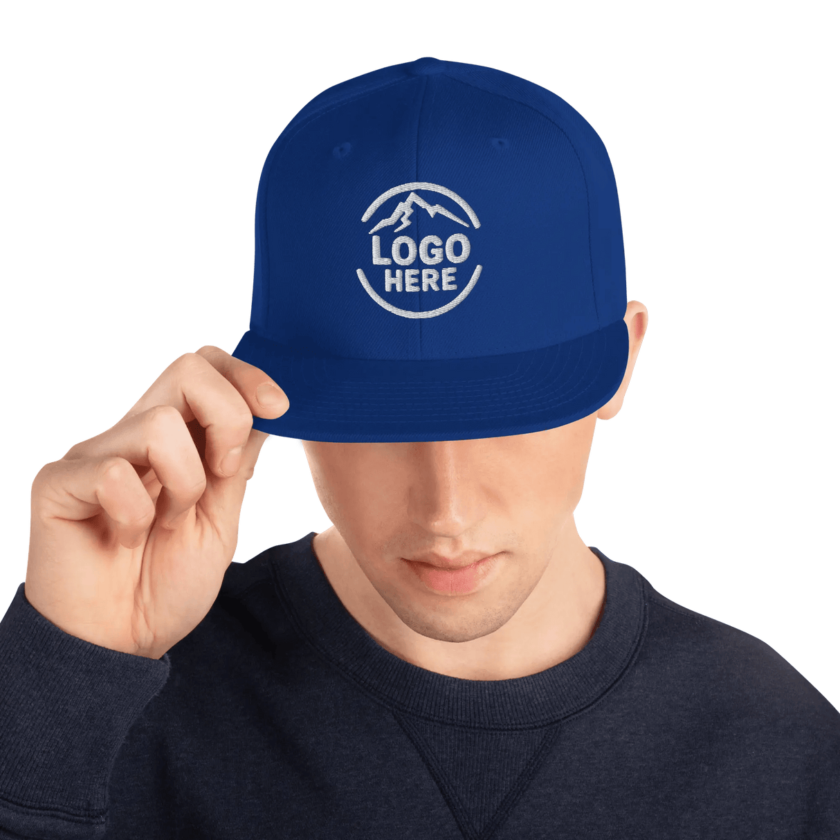Custom Men's Yupoong Embroidered Snapback - Arklavo