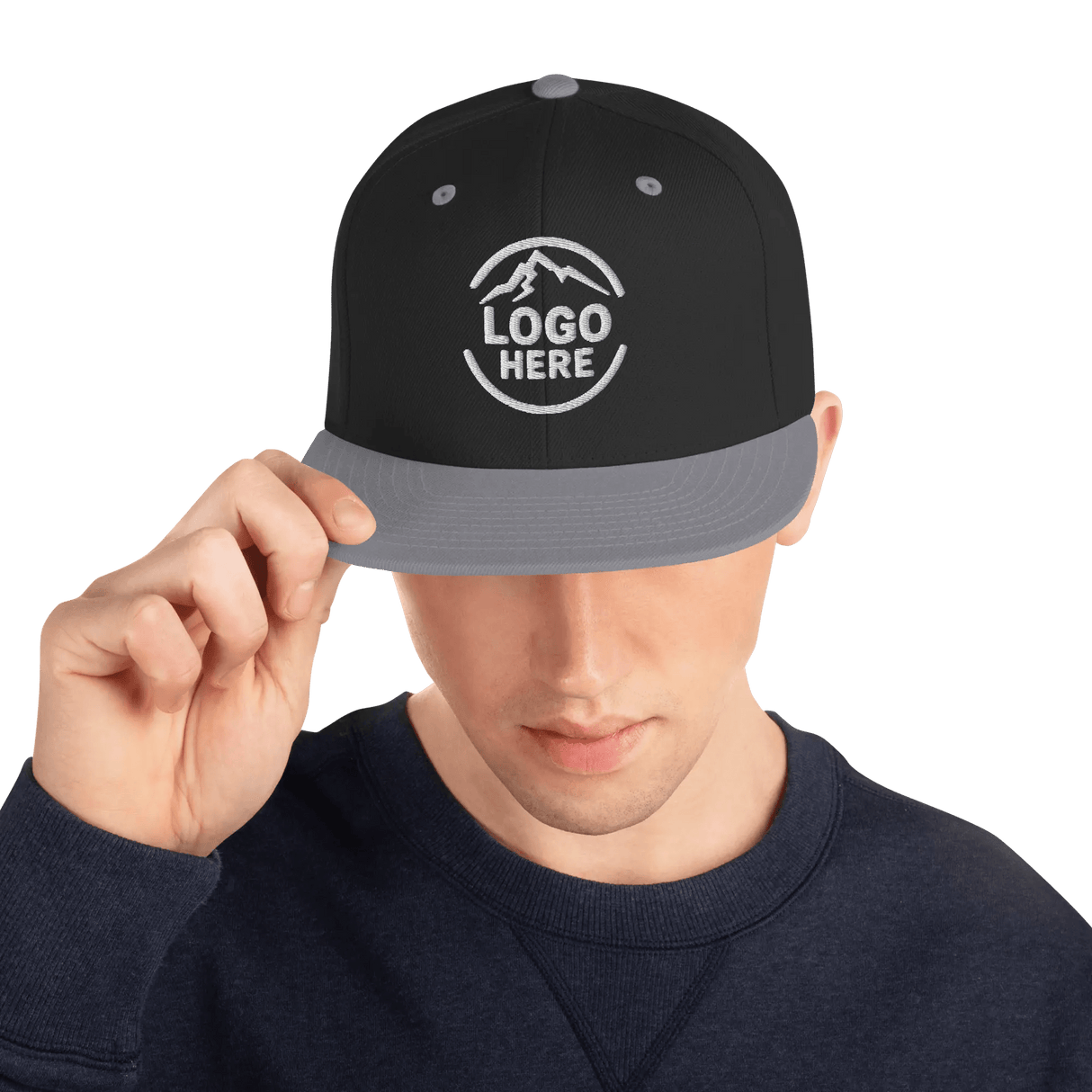 Custom Men's Yupoong Embroidered Snapback - Arklavo