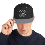 Custom Men's Yupoong Embroidered Snapback - Arklavo